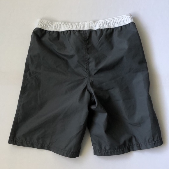 Old Navy Swim Shorts Swim Trunks Xtra Large XL 14-16 in Dark Grey - Picture 2 of 6